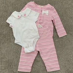 Kate Spade cardigan, leggings and body set